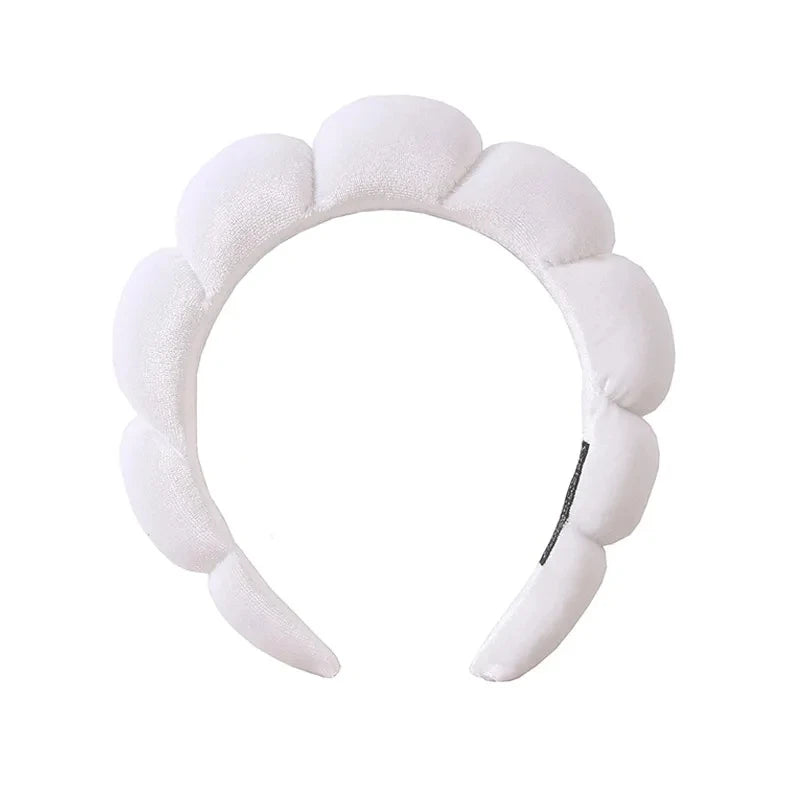 Makeup Headband Puffy Sponge Spa Head Bands